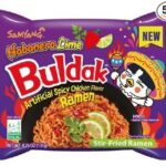 HABANERO LIME BULDAK FIRE FRIED CHICKEN SPICY NOODLE