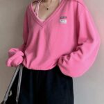 SUDADERA DE HOMBRO CAIDO