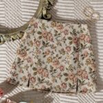 FALDA CON ESTAMPADO JACQUARD FLORAL