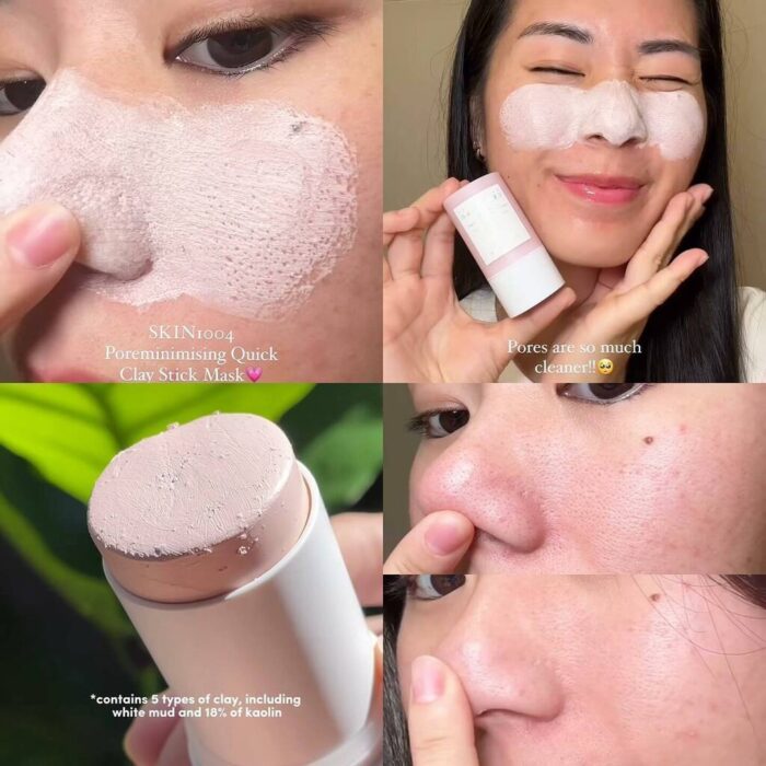 MADAGASCAR CENTELLA POREMIZING QUICK CLAY STICK MASK - Imagen 2