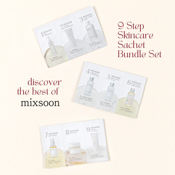 9 Step Skincare Sachet Bundle Set - Imagen 2