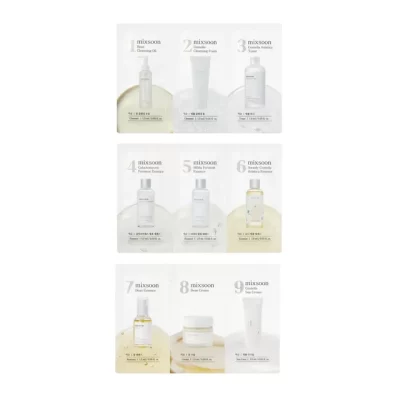 9 Step Skincare Sachet Bundle Set