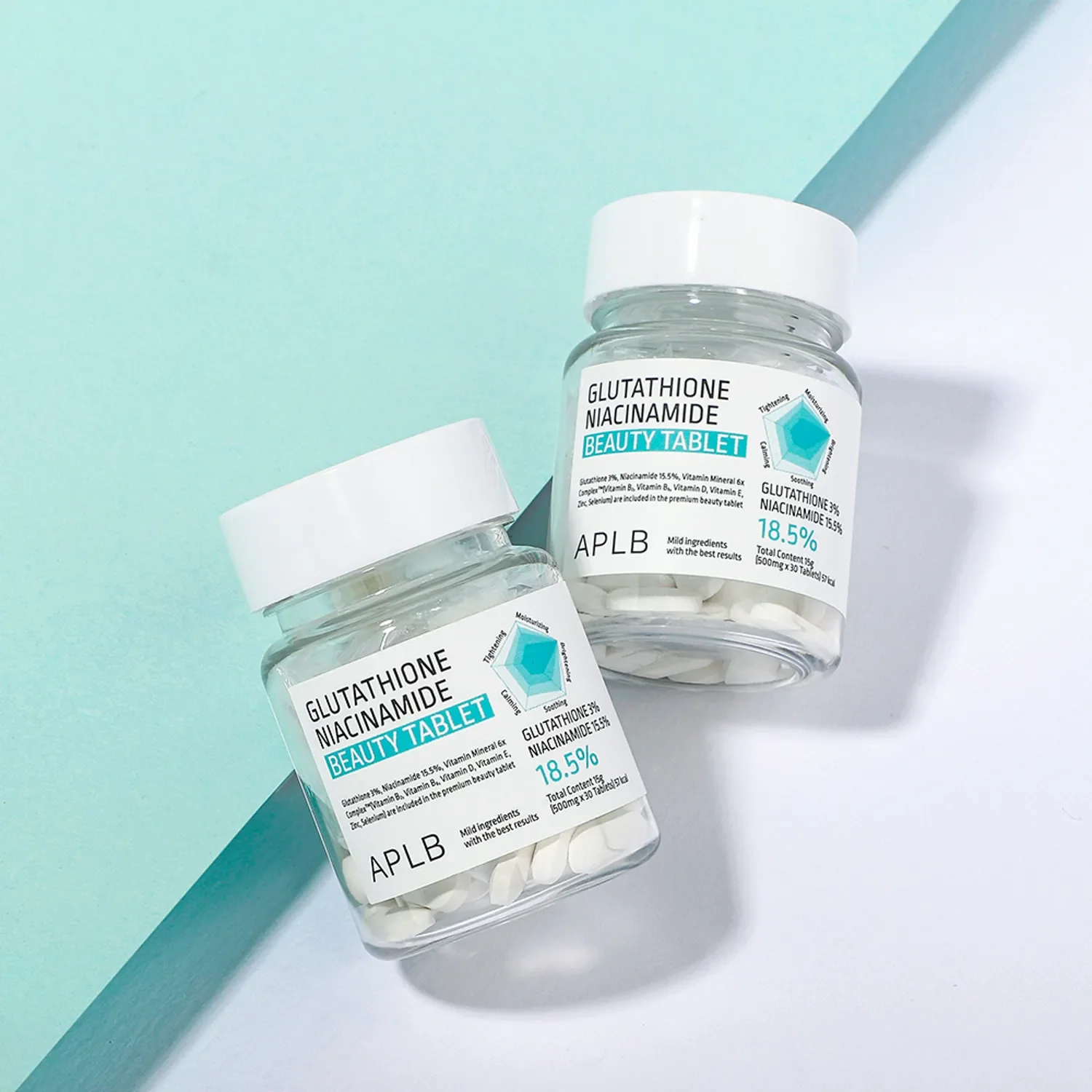 GLUTATHIONE NIACINAMIDE BEAUTY TABLET - Imagen 2