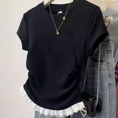 CAMISETA DE MANGA CORTA Y2K