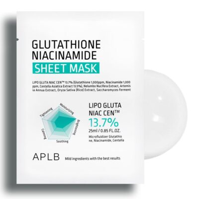 GLUTATHIONE NIACINAMIDE SHEET MASK