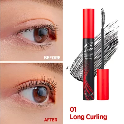 KILL LASH SUPERPROOF MASCARA - Long curling