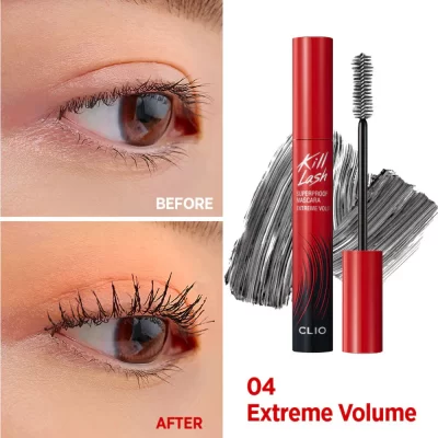 KILL LASH SUPERPROOF MASCARA - Extreme volumen