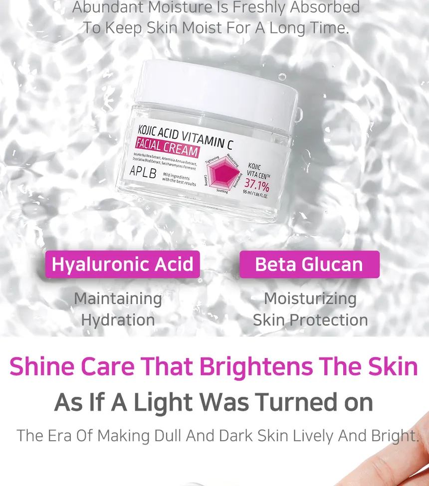 Kojic Acid Vitamin C Facial Cream - Imagen 2