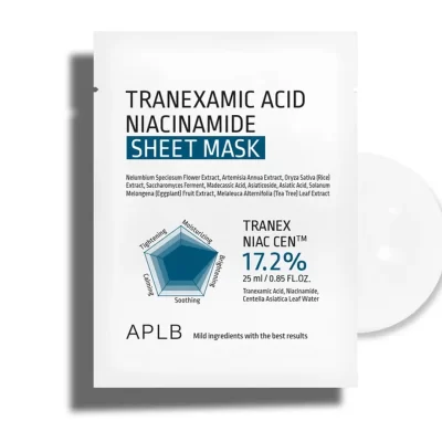TRANEXAMIC ACID NIACINAMIDE SHEET MASK