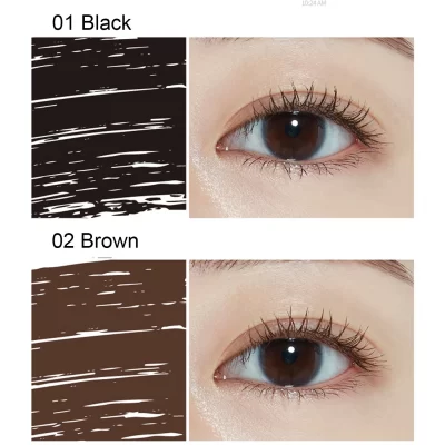 CURL FIX MASCARA - Gray Brown