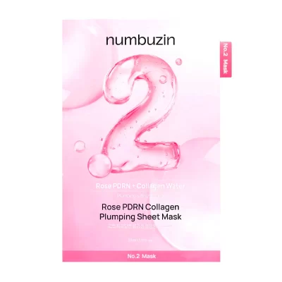 ROSE PDRN COLLAGEN PLUMPING SHEET MASK