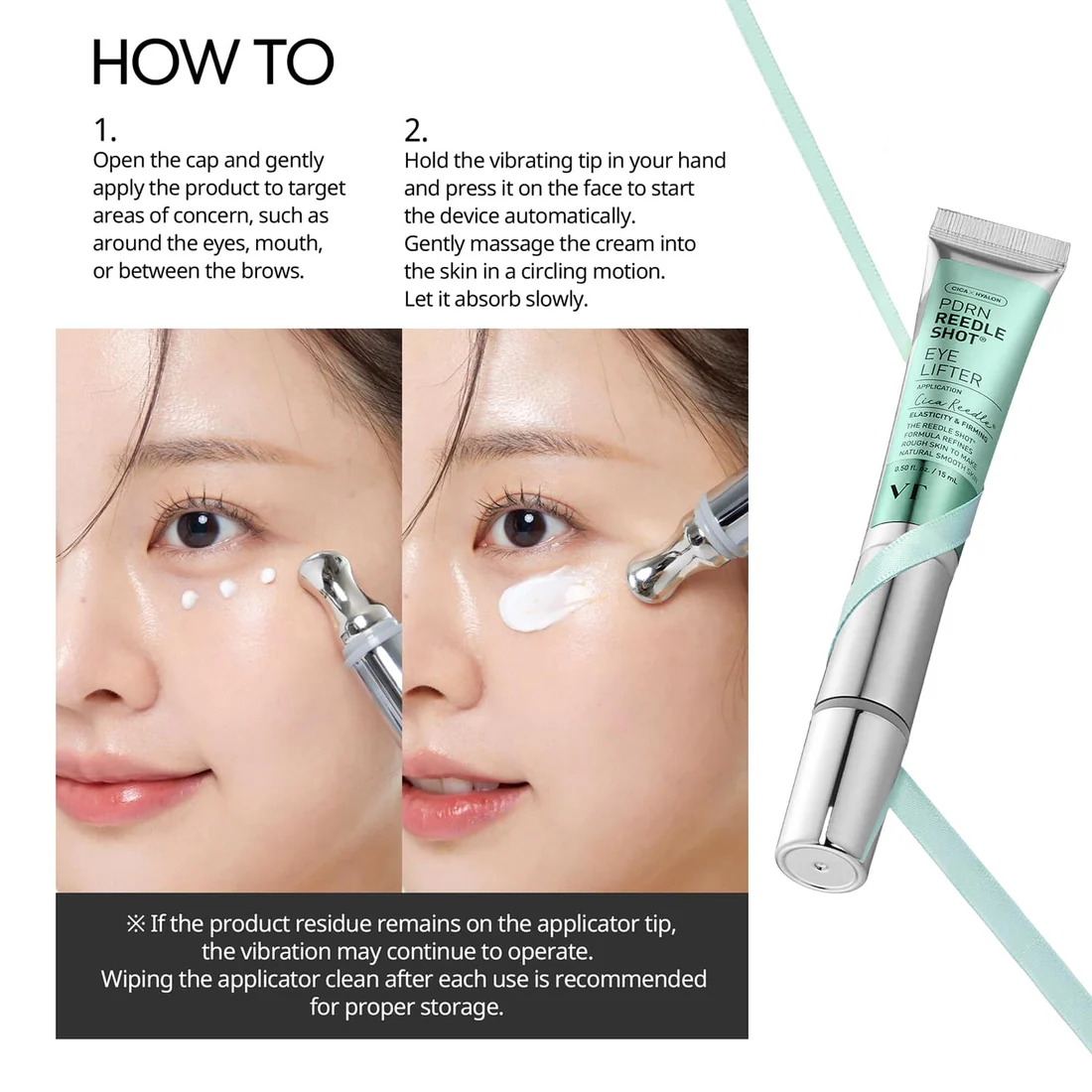 PDRN REEDLE SHOT EYE LIFTER - Imagen 3