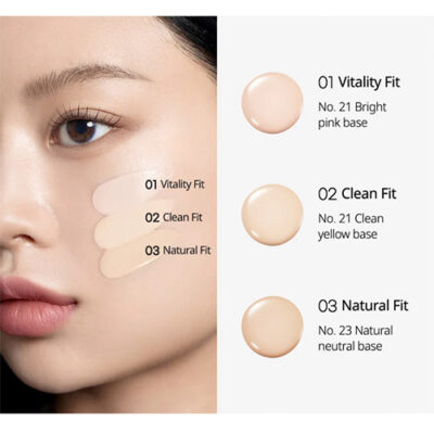 MOOD FIT COVER CUSHION PRINCESS HOURS SPF50+PA++++ - 01 PURE FIT